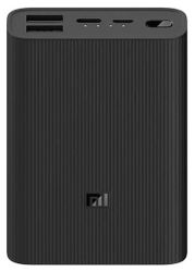 Портативное ЗУ Xiaomi Mi Power Bank 3 Ultra compact 10 000 mAh черный