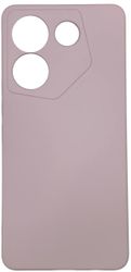 Чехол накладка Borasco Microfiber Case для Tecno Camon 20 Pro 5G фиолетовый