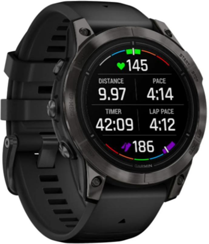 Смарт-часы Garmin Epix Pro [47mm Gen 2. Sapphire Edition] черный