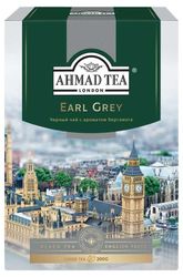 Чай черный с ароматом бергамота Earl Grey 200гр Ahmad Tea
