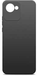 Чехол накладка Borasco Silicone Case для Realme C30/ C30s черный