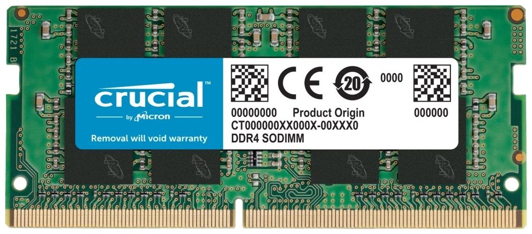 Оперативная память Crucial DDR4 SODIMM 8Gb CT8G4SFRA32A 8 Гб DDR4