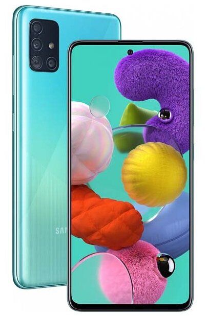 Смартфон Samsung Galaxy A51 128 Гб голубой