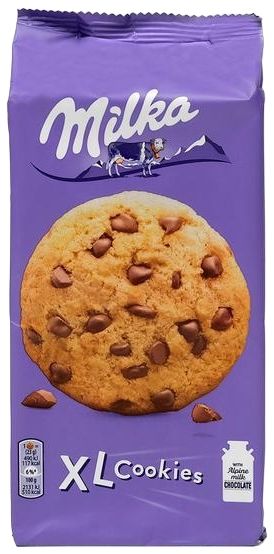 Печенье овсяное Choco XL Cookies, 184гр Milka