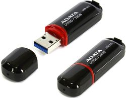 Флэш-накопитель ADATA DashDrive UV150 < AUV150-32G-RBK > 32 Гб