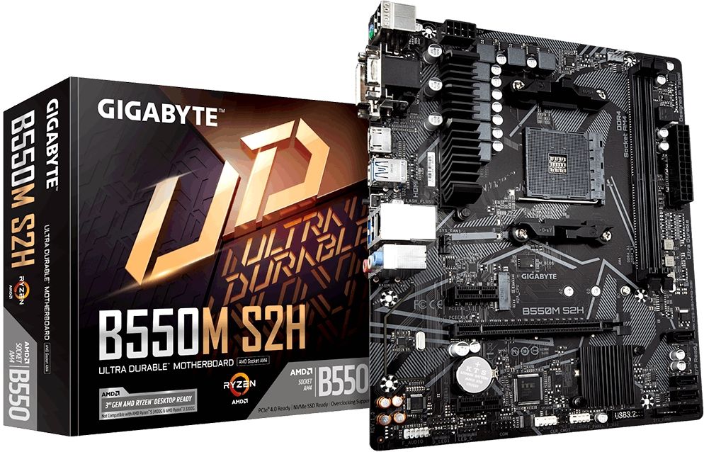 Материнская плата GIGABYTE B550M S2H