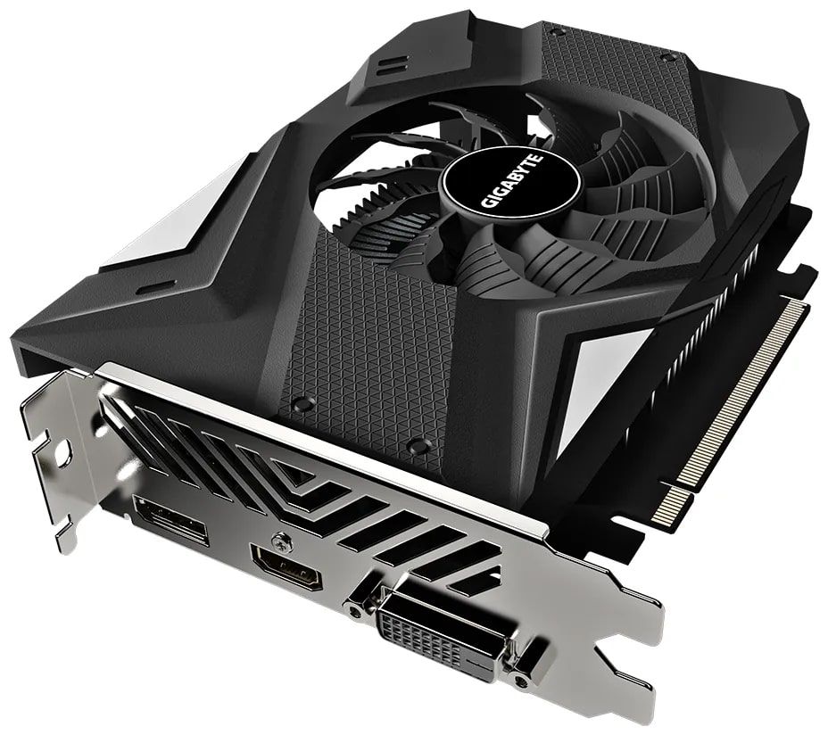 Видеокарта GIGABYTE GeForce GTX 1650 GeForce GTX 1650 (GV-N1656OC-4GD 2.0) 4 Гб 4 Гб (после ремонта)