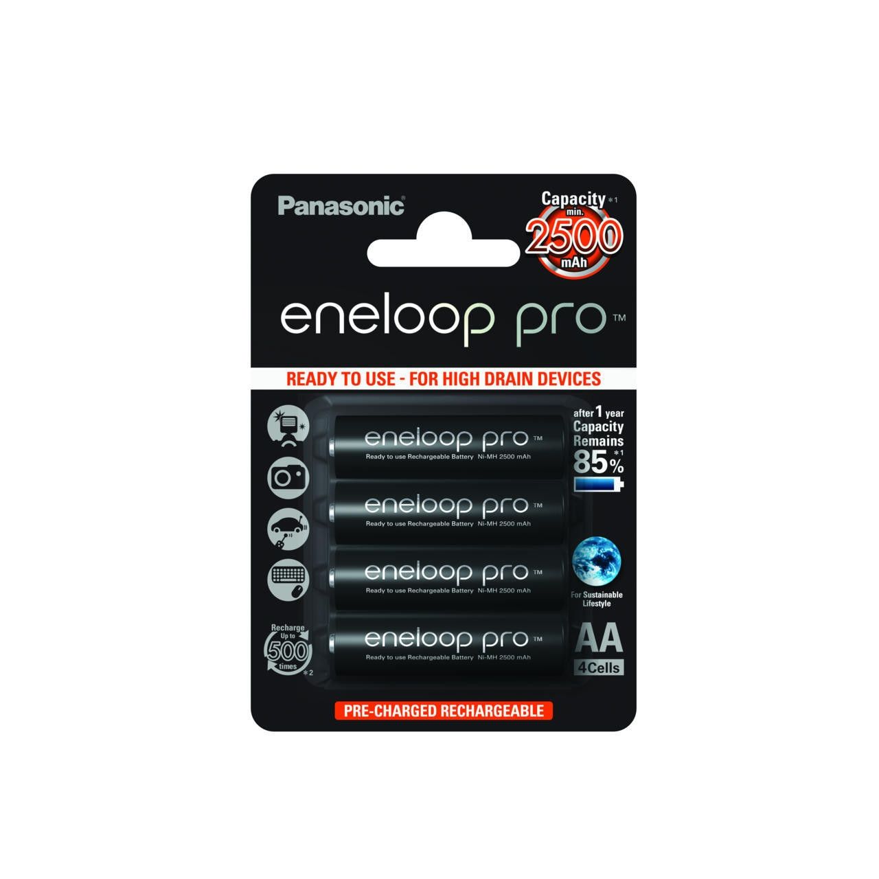 Аккумулятор panasonic eneloop pro aa