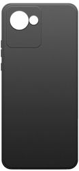 Чехол накладка Borasco Microfiber Case для Realme C30/ c30s черный