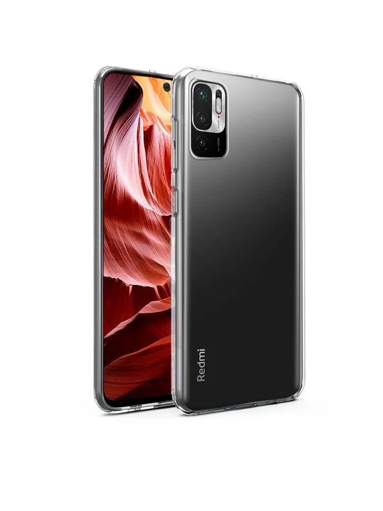 Клип-кейс Gresso. Коллекция Air (для Xiaomi Redmi Note 10T (2021) прозрачный