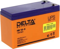 Аккумулятор Delta HR 12-9 (12V, 9Ah) для UPS