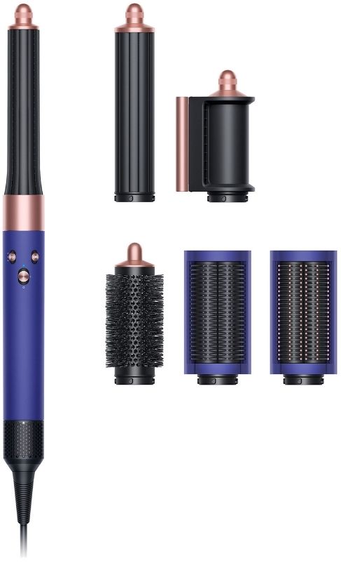 Стайлер Dyson Airwrap HS05 Complete Long Vinca Blue/Rose - UK (не хватает одной насадки и есть следы эксплуатации)