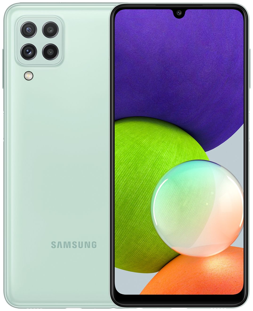 Смартфон Samsung Galaxy A22s 128 Гб зеленый - купить в 05.RU, цены