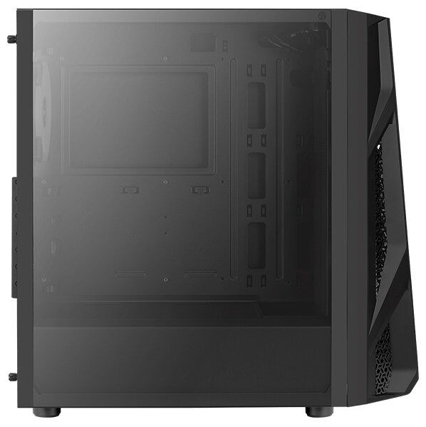 Корпус AeroCool [NightHawk Duo-G-BK-v1] без БП черный