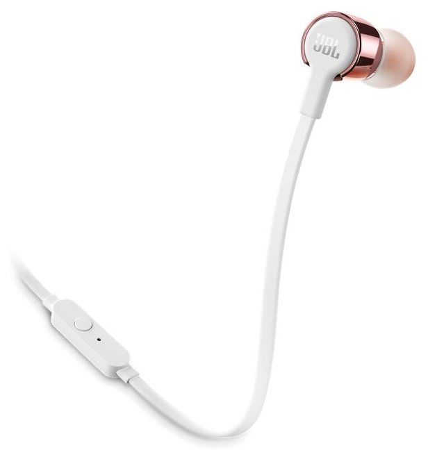 Проводные наушники JBL T210 белый