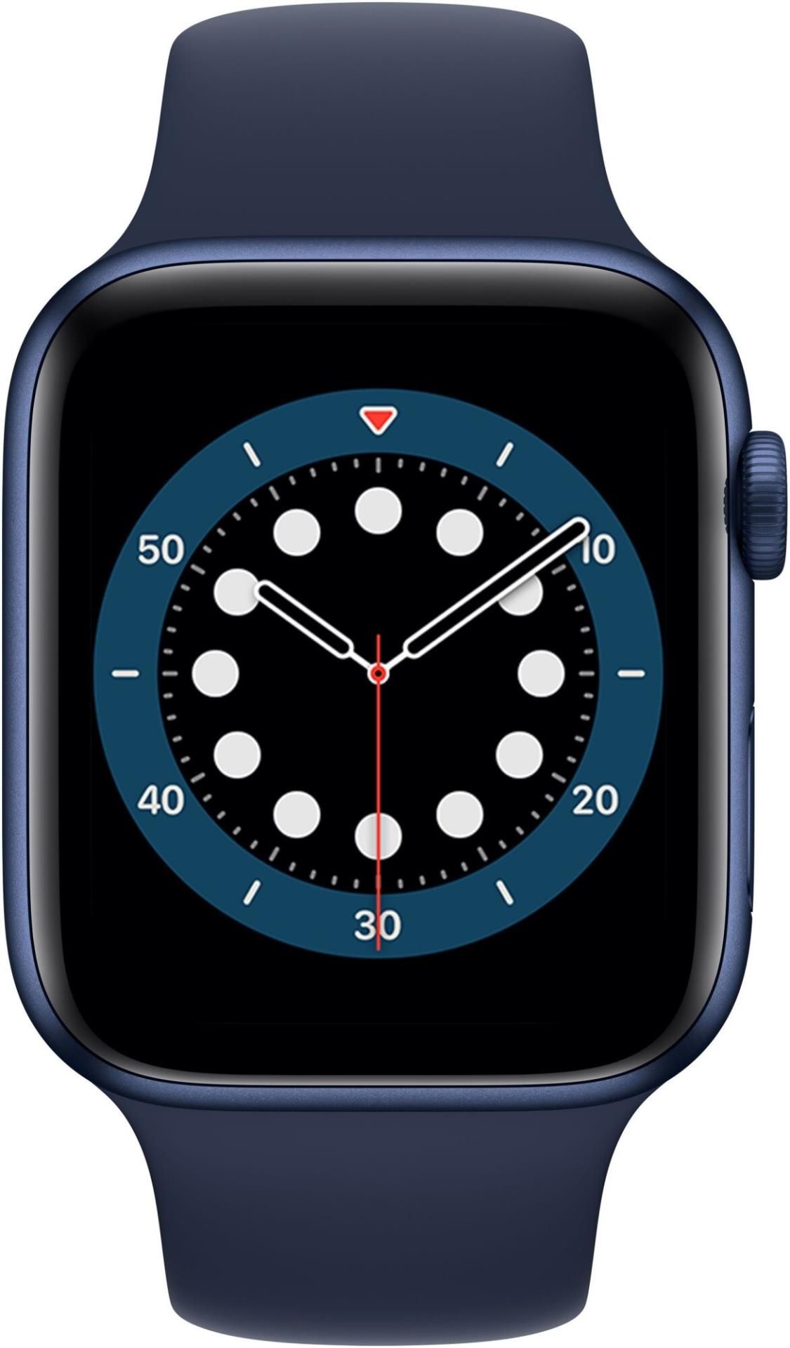 Смарт-часы Apple Watch Series 6 44mm M00J3RU/A синий