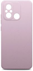 Чехол накладка Borasco Microfiber Case для Xiaomi Redmi 12C фиолетовый