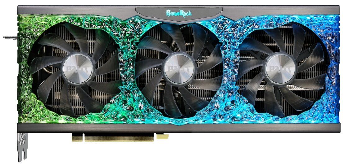 Видеокарта Palit GeForce RTX 3070 GameRock OC V1 8 Гб