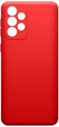 Чехол накладка Borasco Microfiber Case для Samsung Galaxy A53 красный