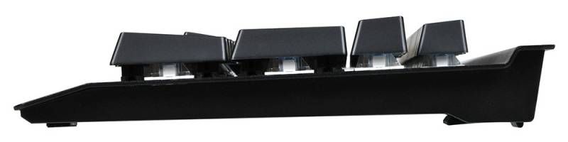 Клавиатура проводная Oklick 920G Outemu Blue черный