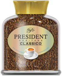 Кофе растворимый Classico 90гр President