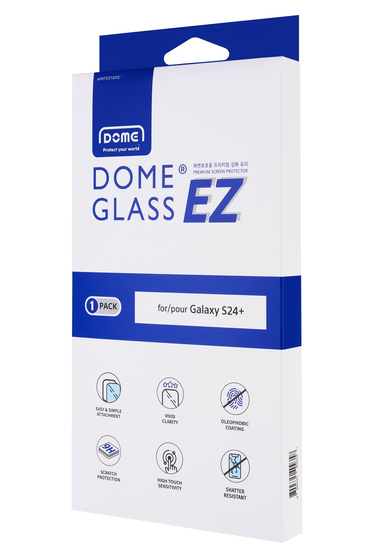 Стекло защитное Whitestone EZ glass для Samsung Galaxy S24 Plus