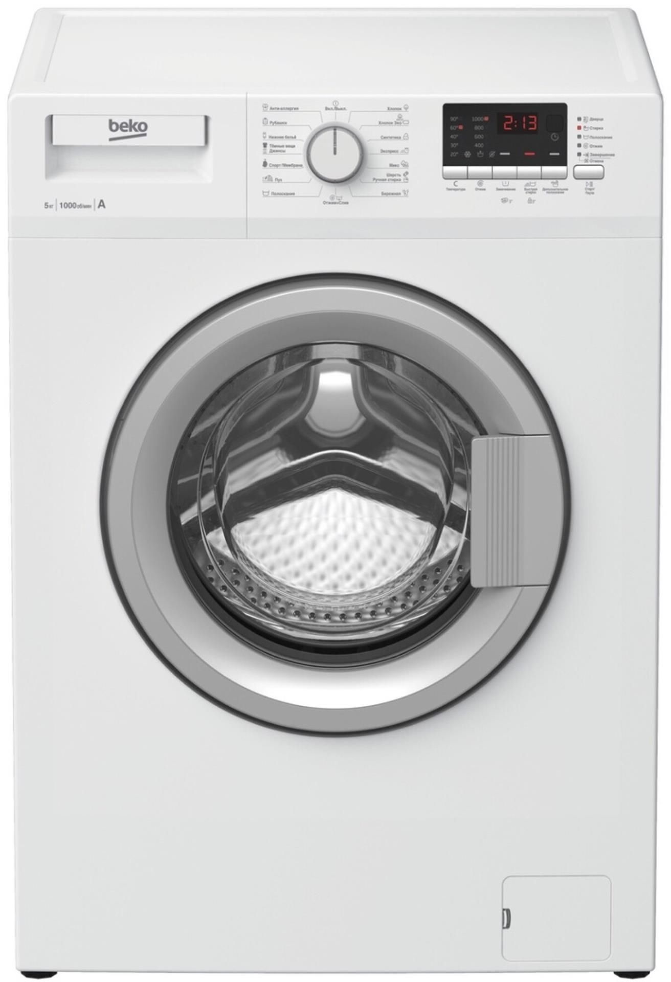 Стиральная машина Beko WRS55P2BSW белый