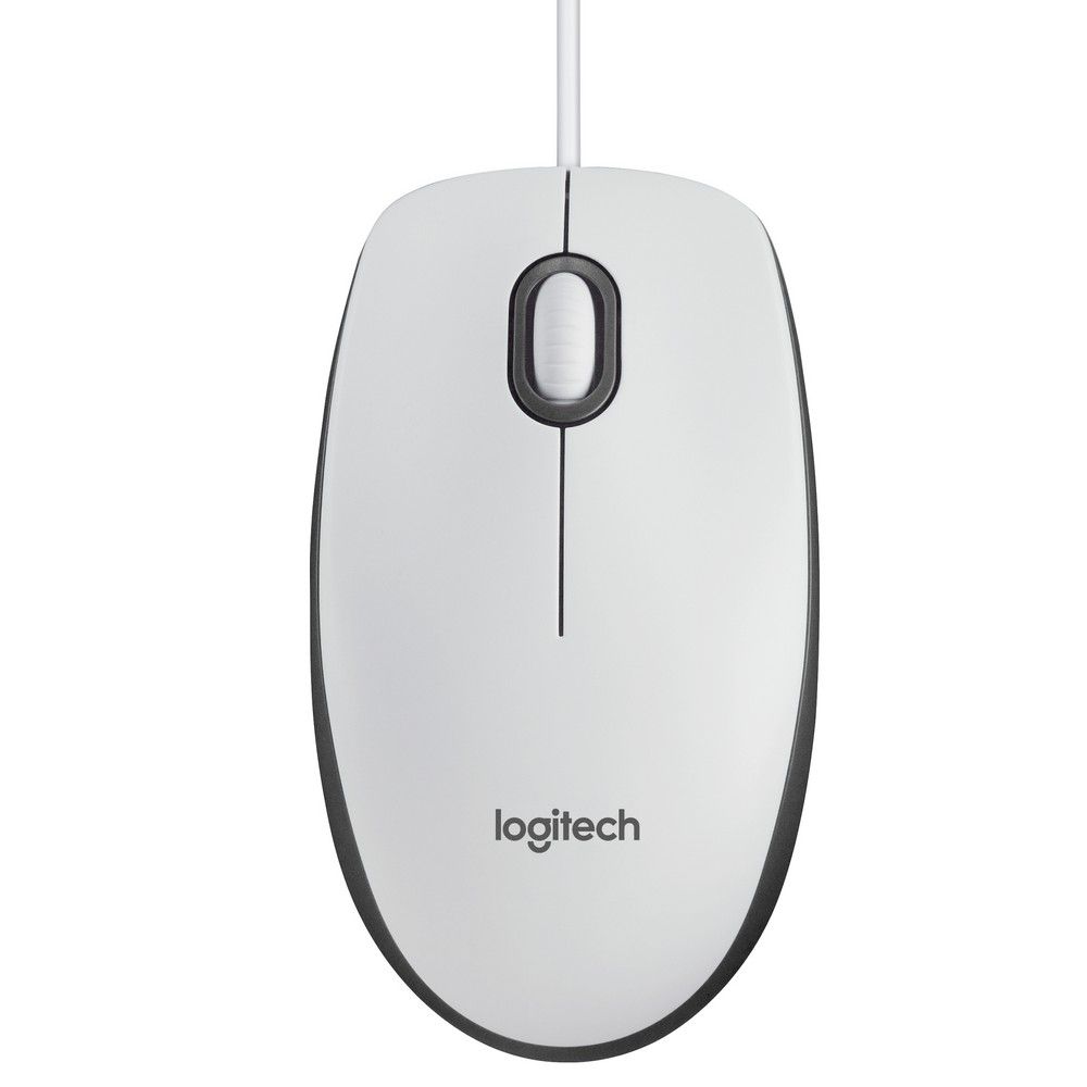 Мышь проводная Logitech M100 белый - купить в 05.Ru, цены, отзывы