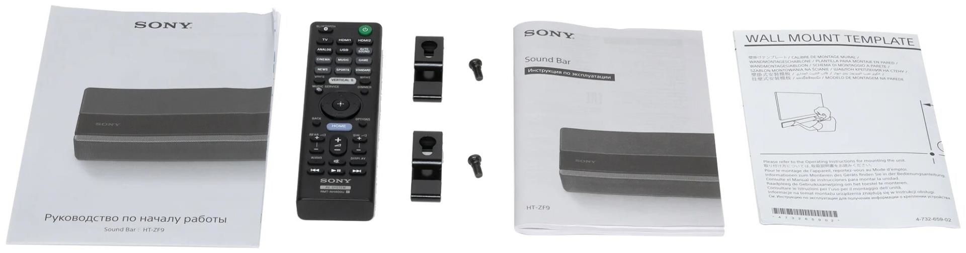 Саундбар Sony HT-ZF9 - купить в 05.RU, цены, отзывы