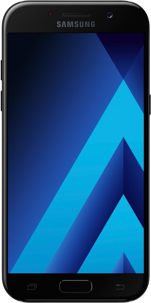 Смартфон Samsung SM-A520F Galaxy A5 (2017) 32Gb черный моноблок 3G 4G 2Sim 5.2" 1080x1920 And5.1 16M