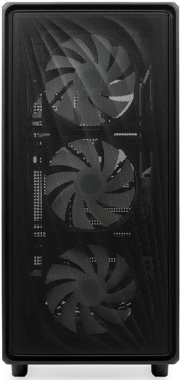 Корпус HSPD M510-TGBK-ARGB без БП черный
