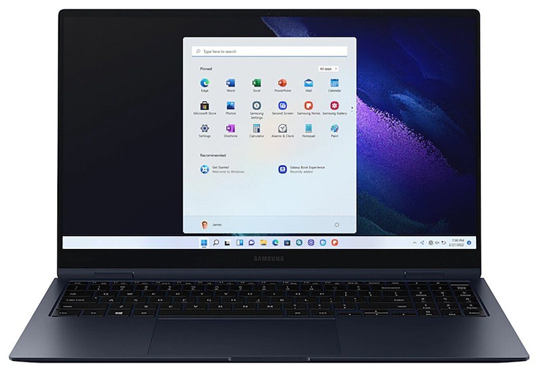 Ультрабук Samsung Galaxy book 360 NP950 15.6'' (NP950QDB-KB2US) синий