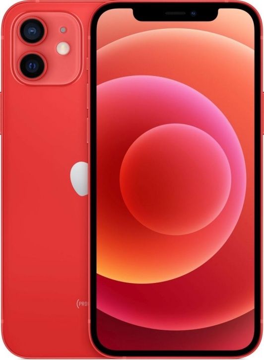 Смартфон Apple iPhone 12 MGJ73RU/A 64 Гб красный