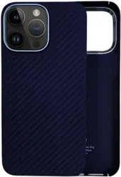 Чехол Apple iPhone 15 Pro Max K-DOO Kevlar карбон фиолетовая