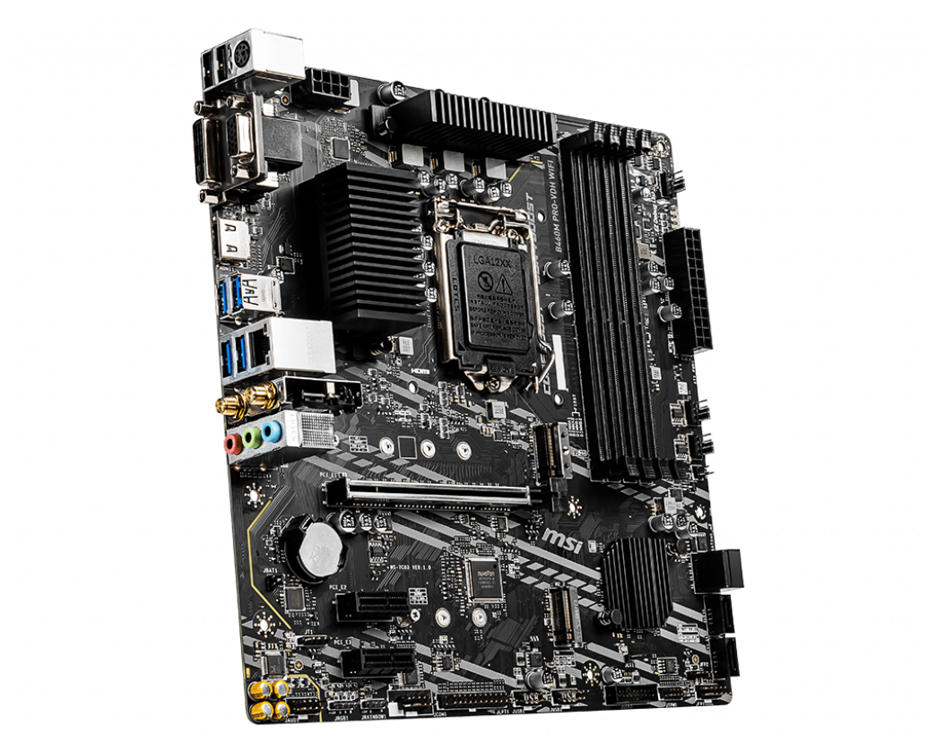 Материнская плата MSI B450M PRO-VDH SOC-AM4 AMD B450 4xDDR4 / microATX / GblanRA