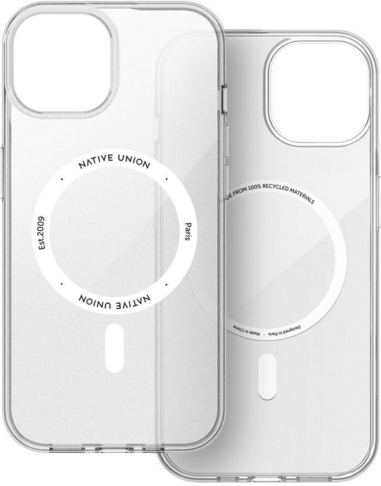 Чехол накладка Native Union CLEAR CASE для Apple iPhone 15 Pro Max прозрачный