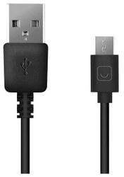 Кабель USB - micro USB Deppa Prime Line 2 м, черный