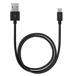 Кабель USB - micro USB Deppa 2 м, черный