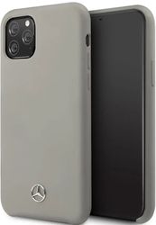 Чехол Mercedes для iPhone 11 Pro Max Silicone line Hard Grey