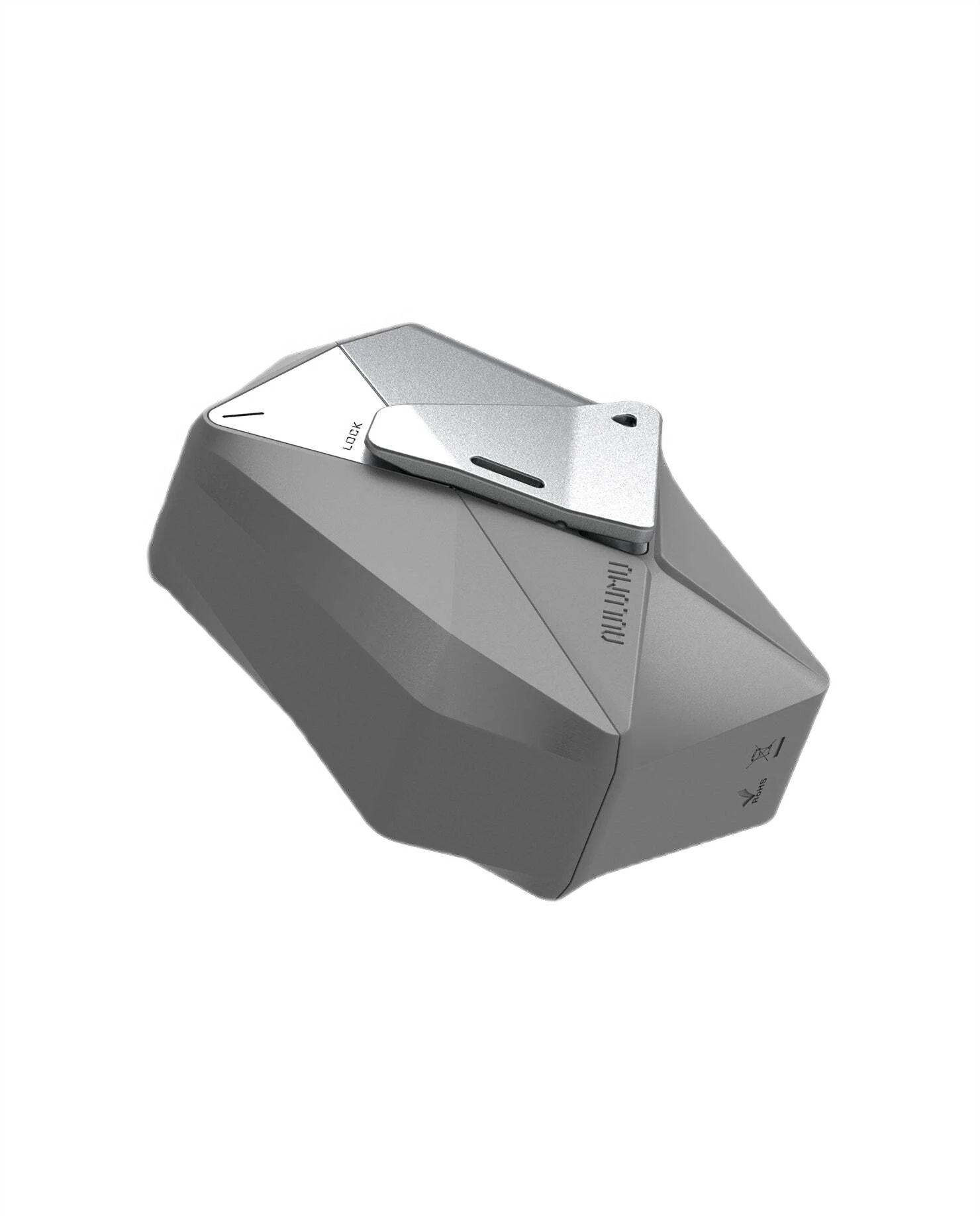 Чехол Aulumu для AirPods Pro 1/2 серый