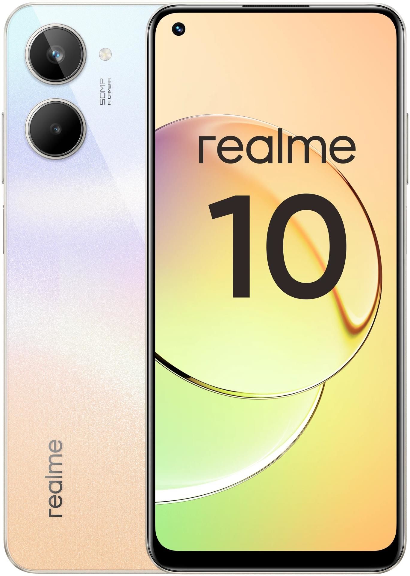 Смартфон Realme 10 4/128 Гб белый - купить в 05.RU, цены