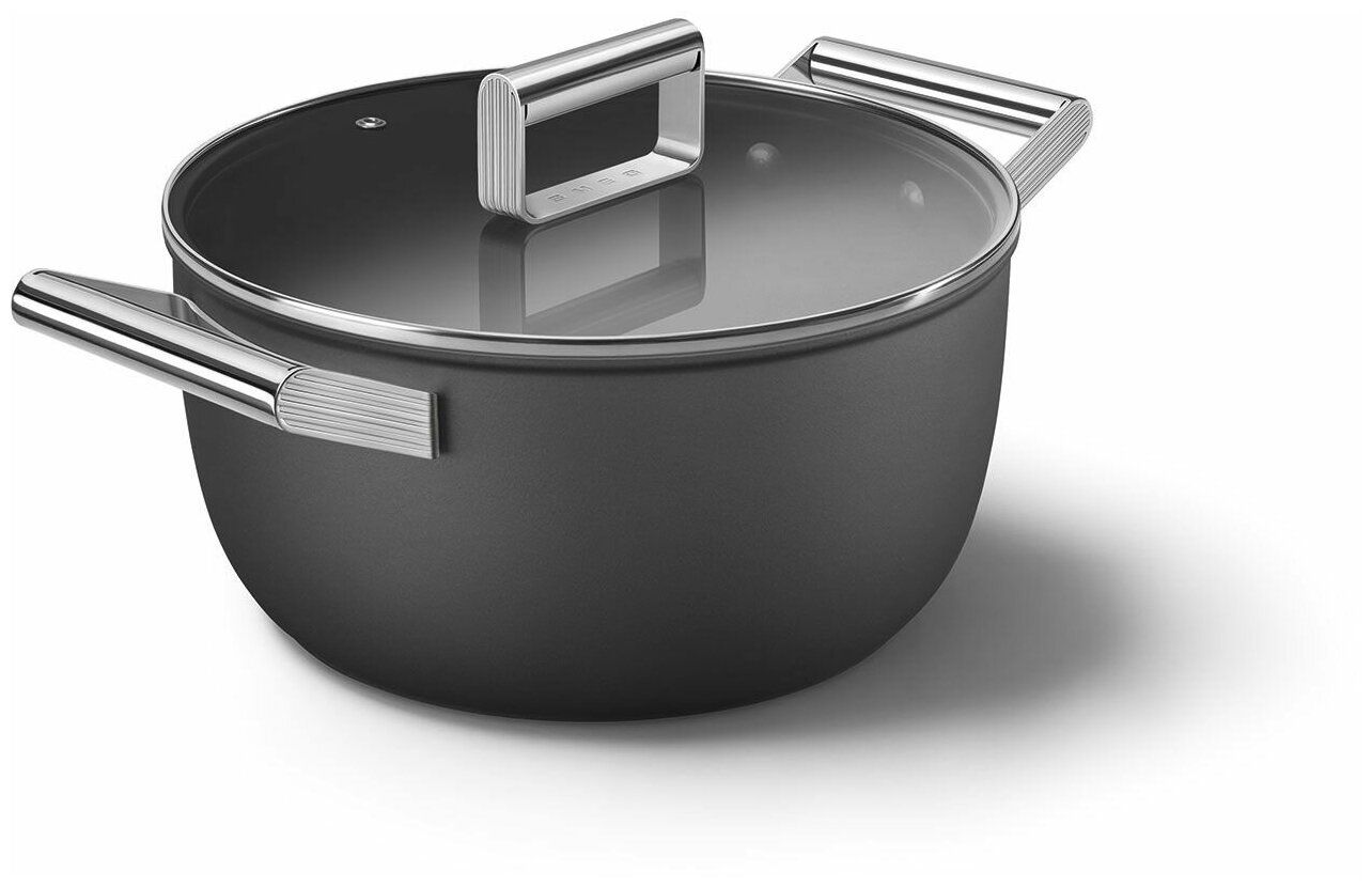 Кастрюля SMEG CKFC2411BLM 4,6л, (24см)