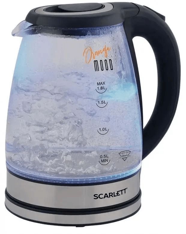Чайник электрический Scarlett SC-EK27G36 черный