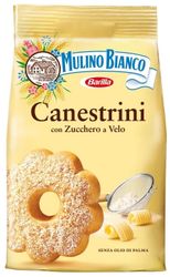Печенье Canestrini сдобное с сахарной пудрой 200гр Mulino Bianco