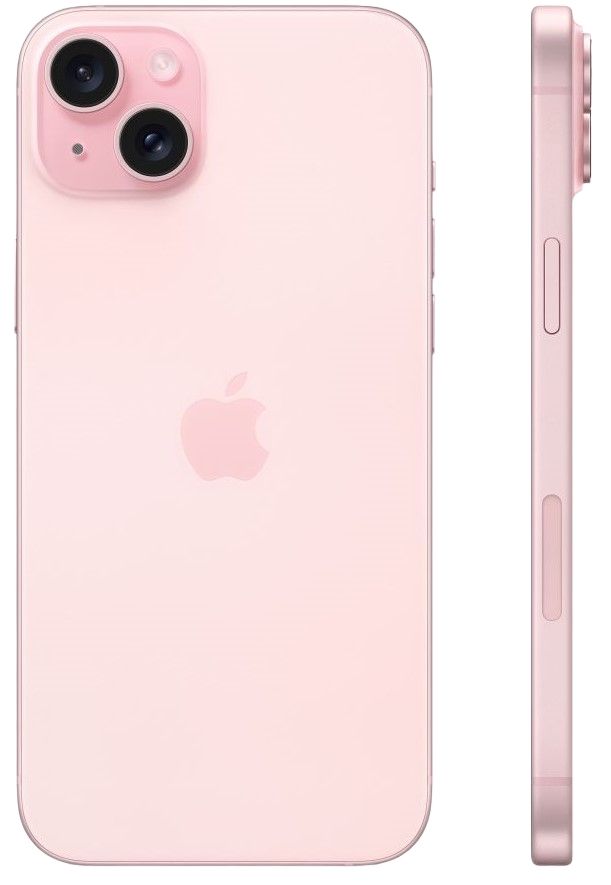 Смартфон Apple iPhone 15 256 Гб розовый