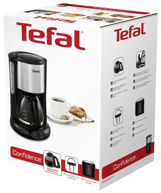 Кофеварка капельная Tefal CM361838