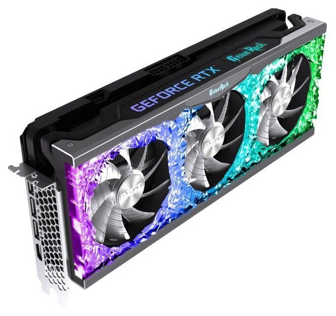 Видеокарта Palit GeForce RTX 3070 GameRock OC V1 8 Гб