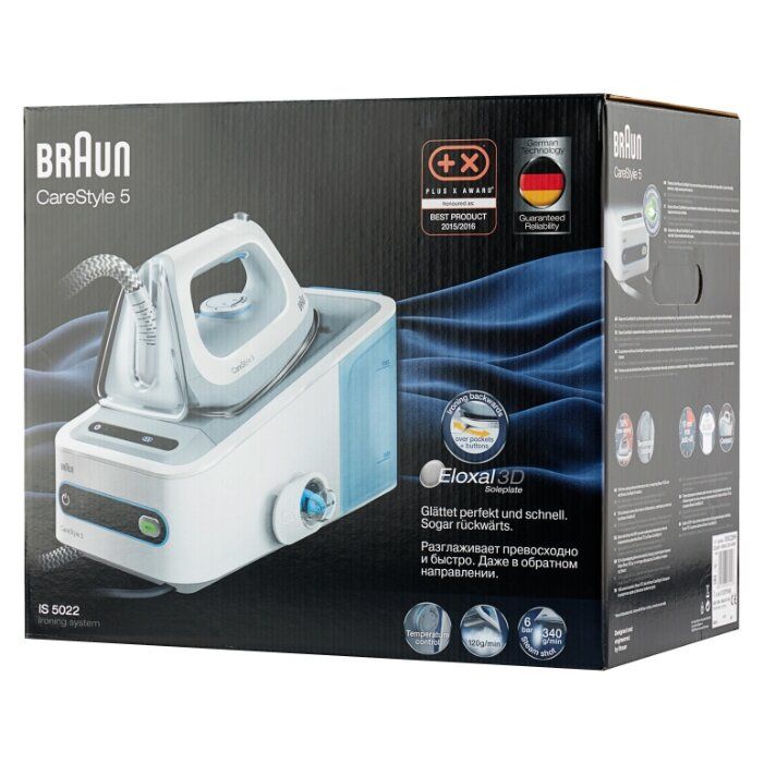 Парогенератор Braun IS 5022 WH + DeLonghi KBLA2000.R Чайник