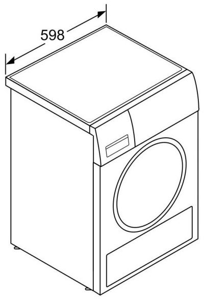 Сушильная машина Bosch WTR85T00BY