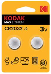 Батарейка Kodak CR2032-2BL (2 шт)